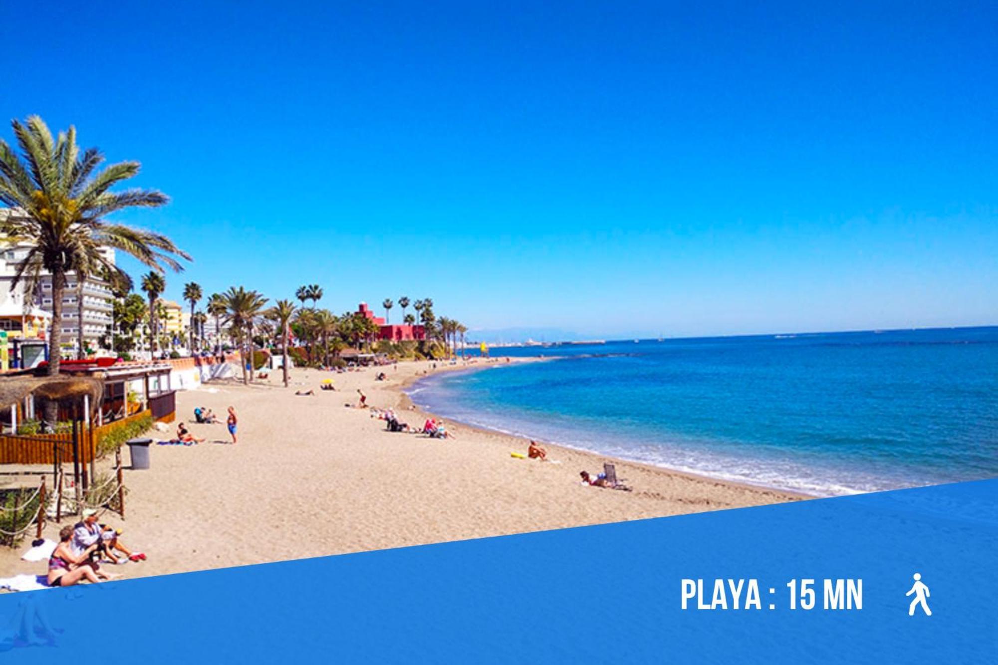 Appartement Spacieux Avec Terrasse Et Piscine Benalmádena Zewnętrze zdjęcie